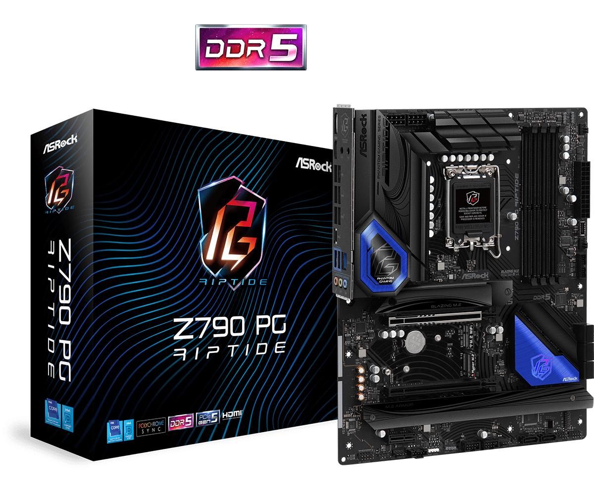 Placa de bază ASRock Z790 PG RIPTIDE LGA1700 (Z790 PG RIPTIDE)
