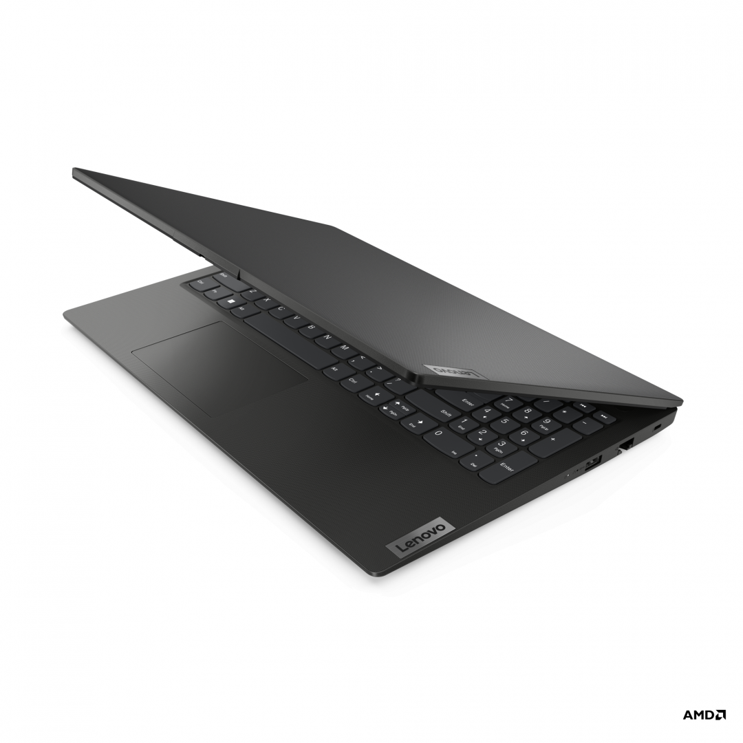 Laptop SMB Lenovo V15 G4 AMN, cu procesor AMD Ryzen499 5 7520U, 15.6'' TN, 16 GB LPDDR5, 512 GB SSD, AMD Radeon499 610M, Fara OS, 3 ani Garantie (82YU00YQRM) - imagine 8