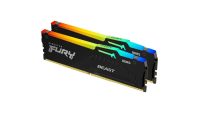 Memorie RAM Kingston DDR5 64GB 6000MHz CL36 1.35V Dual Channel Kit Fury Beast Black RGB EXPO (KF560C36BBEAK2-64)
