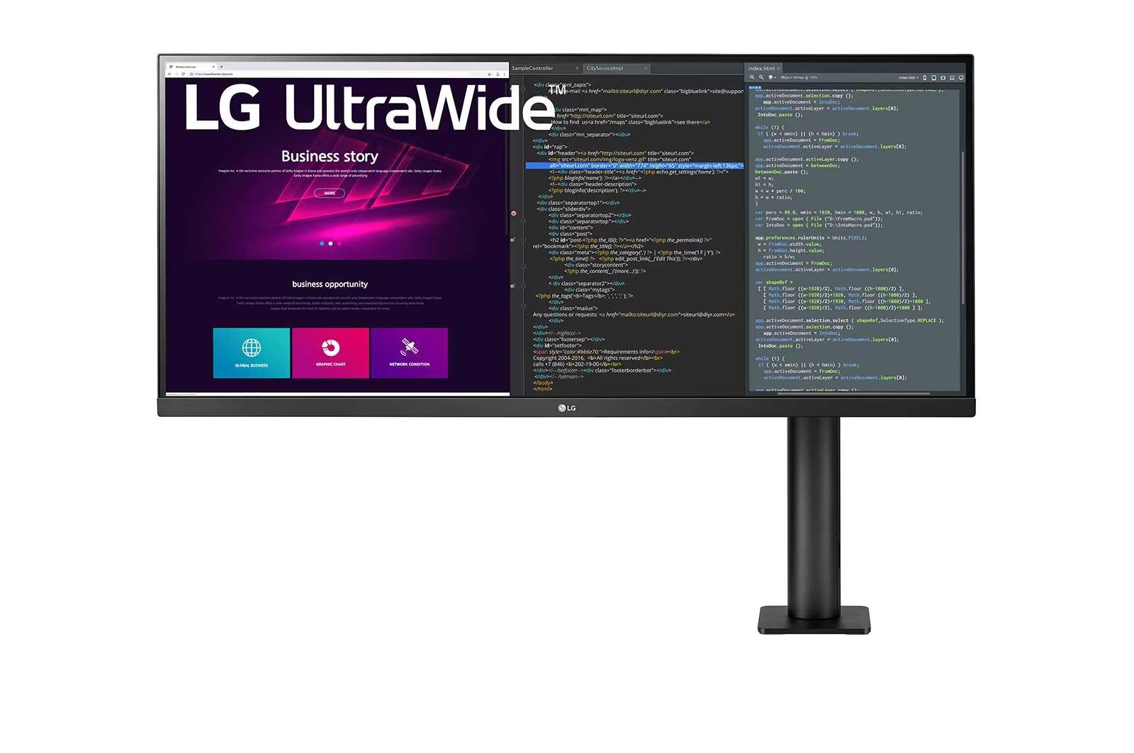 Monitor LG 34" 34WN780P-B.AEU (34WN780P-B.AEU) - imagine 2