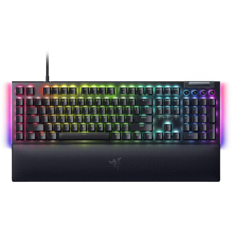 Tastatura mecanica gaming BlackWidow V4 (Green Switch), negru (RZ03-04690100-R3M1)