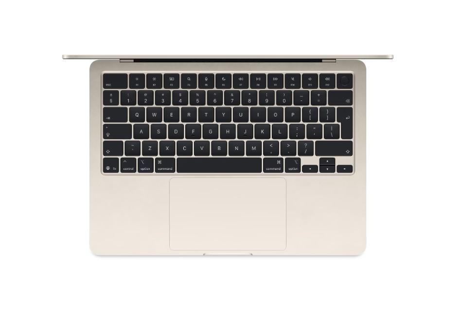 MacBook Air 13.6" Retina/Apple M4 (CPU 10-core, GPU 10-core, Neural Engine16-core)/16GB/ 1TB - Starlight - INT KB (2025) 35W USB C ( CtofromMW103RO/A) (Z1CW000DC) - imagine 2