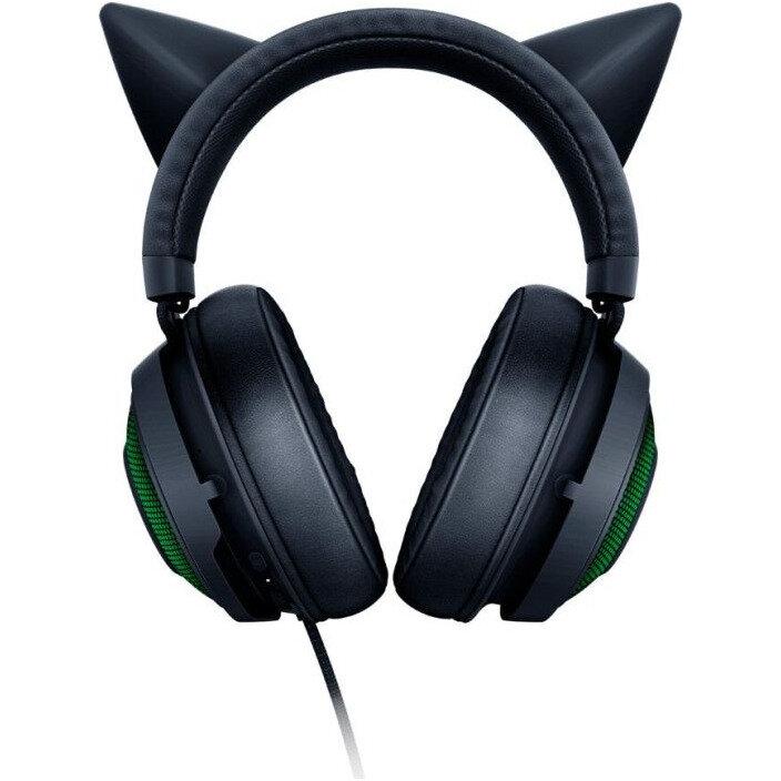 Casti Razer Kraken Kitty V2 Pro USB-A, senzitivitate 96 dB SPL / mW @ 1kHz by HATS si senzitivitate microfon -42 dB, frecventa raspuns 20Hz-20kHz, frecventa raspuns microfon 100Hz-10kHz impedanta 32 Ω (1 kHz), lungime cablu 2m, negru (RZ04-04510100-R3M1) - imagine 2
