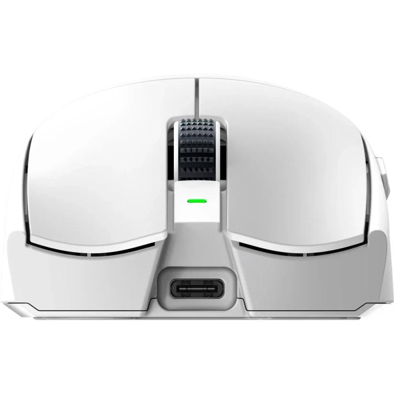 Mouse Razer Viper V3 Pro, conectivitate Razer HyperSpeed Wireless si prin fir, durata de viata baterie pana la 95 ore la 1000 Hz, pana la 62 ore la 2000 Hz, pana la 40 ore la 4000 Hz, pana la 17 ore la 8000 Hz, alb (RZ01-05120200-R3G1) - imagine 3