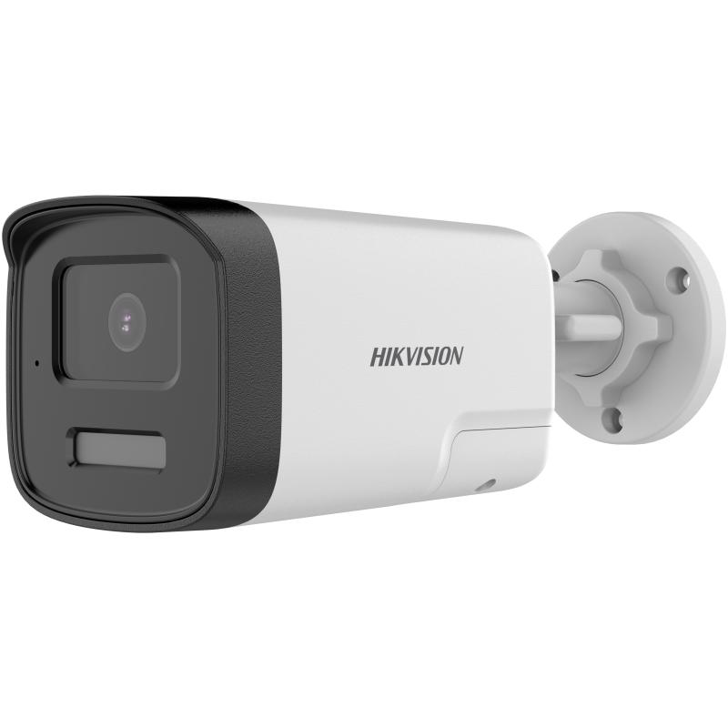 Camera de supraveghere Bullet 3K Hikvision DS-2CE17K0T-LTS(2.8MM), lentila fixa 2.8mm, iluminare min: 0.01 Lux @ (F1.6, AGC ON), 0 Lux cu lumina alba: 40m, IR 40m, iesire TVI, alimentare: 12 VDC ± 25%, max.7.6 W, protectie: IP67, dimensiuni: 211 mm × 83.5 mm × 80.7 mm, greutate: 425g, temperatura de (DS-2CE17K0T-LTS(2.8MM))