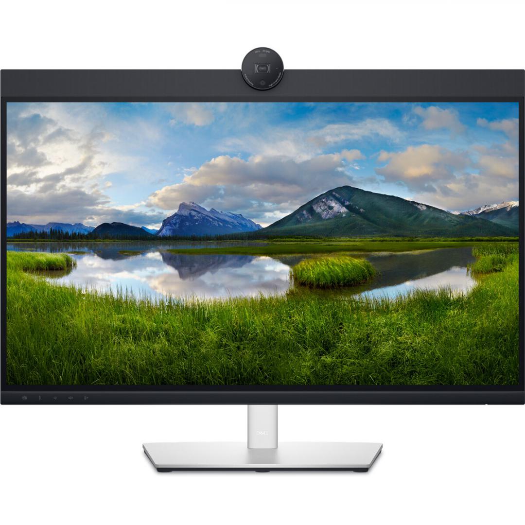 Monitor Commercial Dell P2724DEB, 27", 2560 x 1440 pixeli, Argintiu-Negru, 3 ani Garantie (P2724DEB)