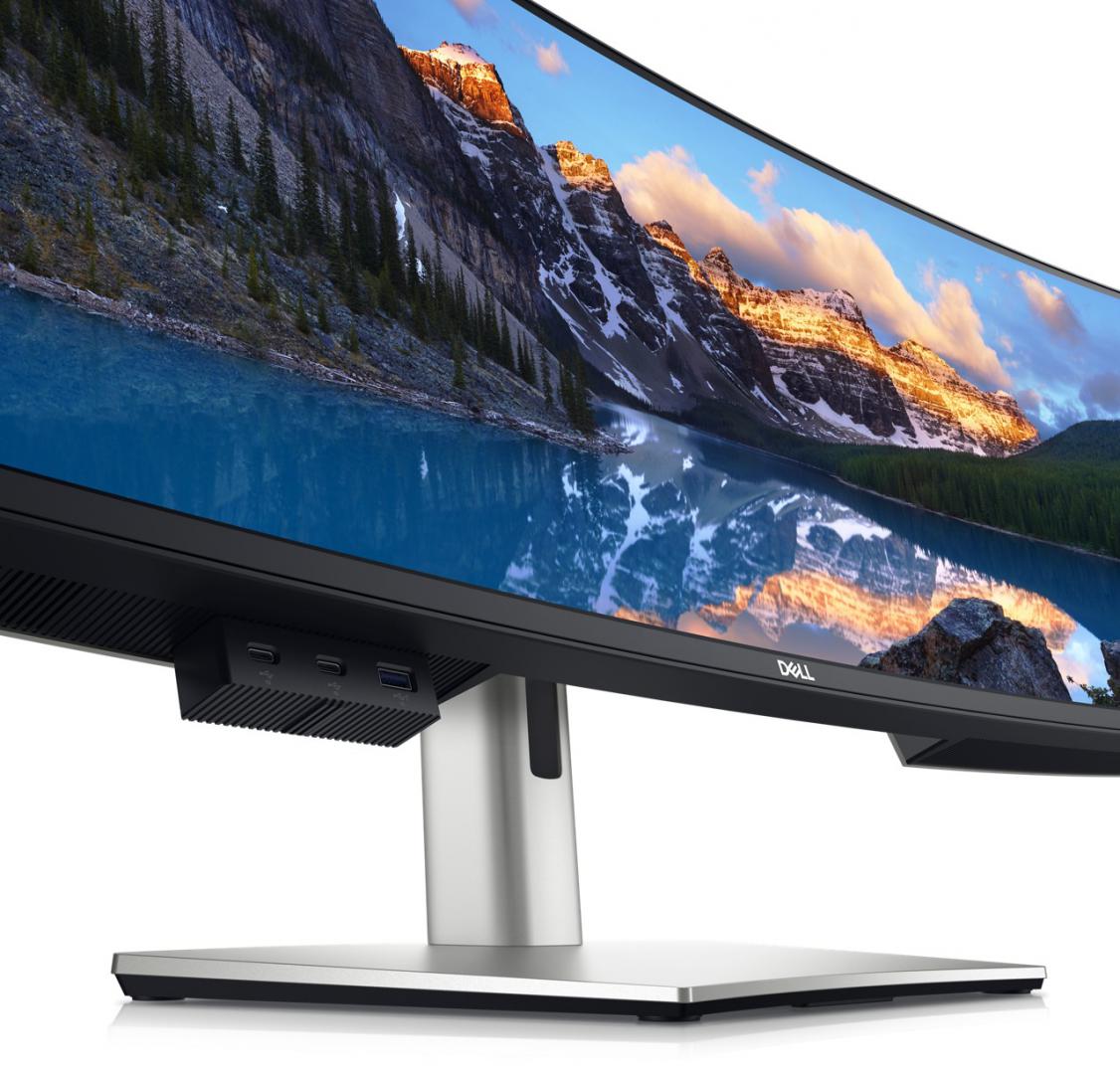 Monitor Dell Curved USB-C 49", 86.72 cm, 5ms, 5120x1440, 60Hz (U4924DW) - imagine 8