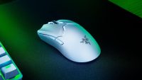 Mouse Razer Viper V2 Pro, Razer HyperSpeed Wireless, cu fir Speedflex Cable, viata baterie pana la 80h, White (RZ01-04390200-R3G1)