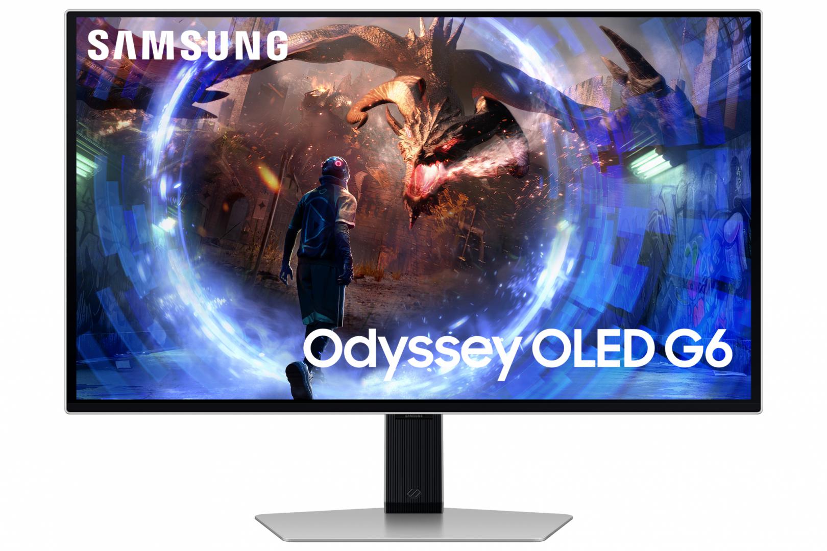 Monitor Samsung 27" LS27DG602SUXEN, Diagonal (inch): 27, Diagonal (cm): 69, Aspect ratio: 16:9, Panel: OLED, Resolution: 2560x1440, Refresh Rate: 360Hz, Response time GtG: 0.03ms, Brightness (max): 250 cd/㎡, Contrast (static) : 1M:1, Viewing angle: 178°/178°, Color Gamut Type: DCI-P3, Color Gamut (LS27DG602SUXEN)