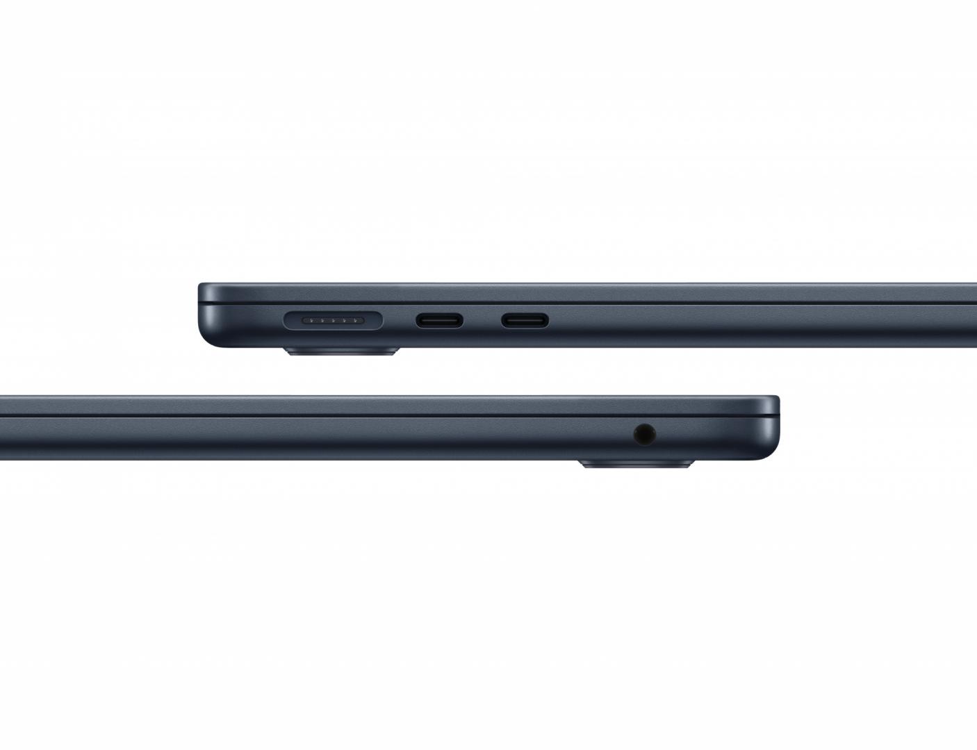 MacBook Air 13.6" Retina/Apple M4 (CPU 10-core, GPU 10-core, Neural Engine16-core)/16GB/512GB - Midnight - US KB (2025) 35W USB‑C (Cto fromMW133RO/A) (Z1CY000DC) - imagine 4