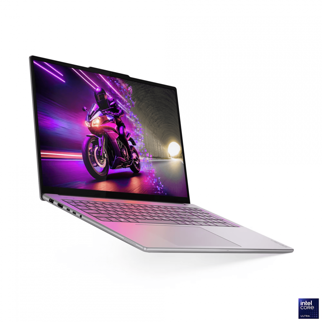 Laptop Lenovo Yoga Pro 9 16IAH10, 16" 3.2K (3200x2000) OLED, 1600nits (peak) / 1000nits (typical) Glossy / Anti-fingerprint, 100% DCI-P3, 100% Adobe® RGB, 100% sRGB, 120Hz, Eyesafe®, Dolby Vision®, DisplayHDR™ 1000, AGC Dragontrail™ Glass, Touch, X-Rite®, PureSight Pro, Intel® Core Ultra 9 285H, 16C (83L00064RM) - imagine 6