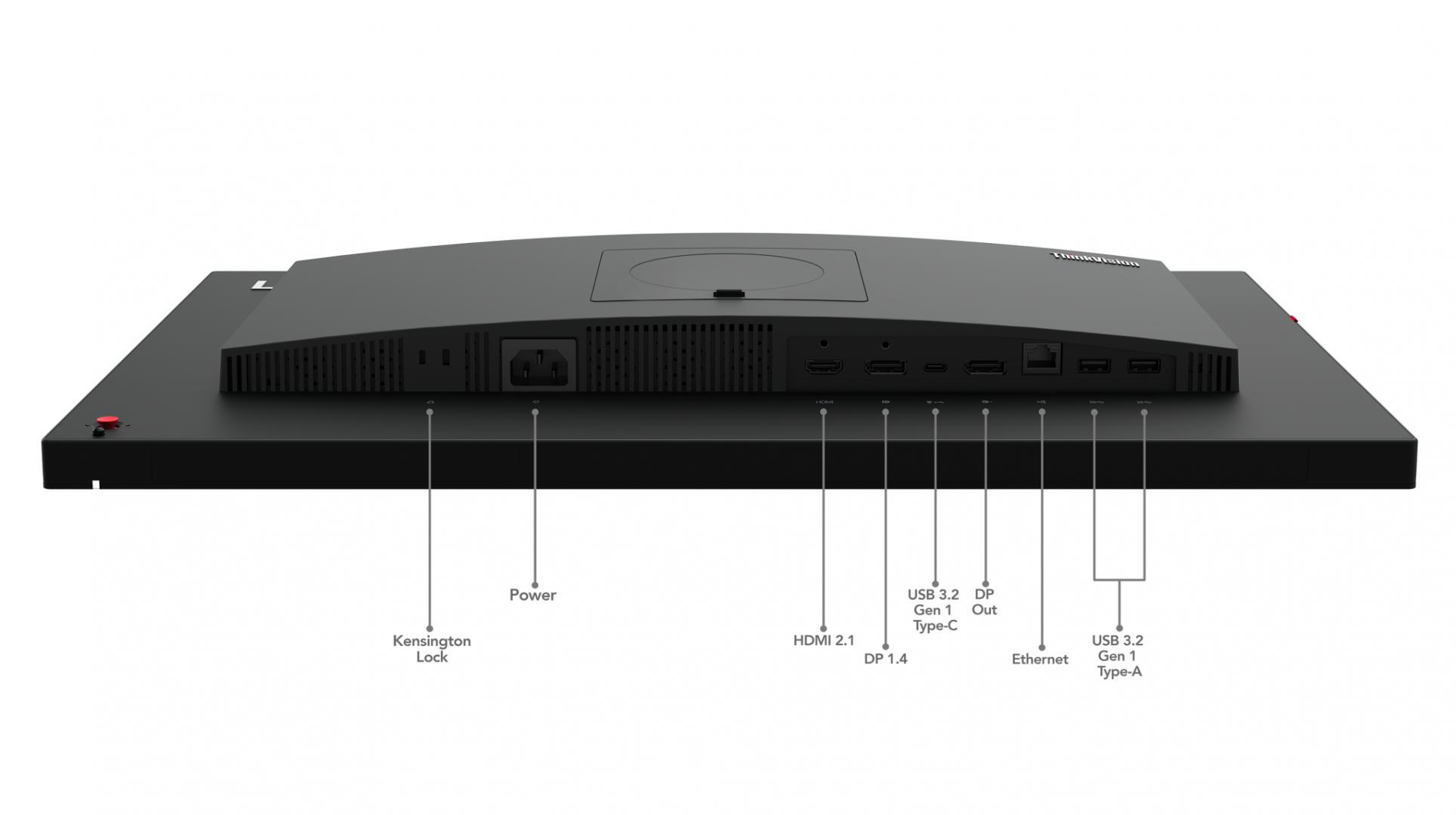 Monitor Lenovo ThinkVision T24mv-30; 23.8"IPS, FHD (1920x1080), 16:9, Brightness: 250 cd/m², Contrast ratio: 1000:1, Response time: 4ms (Extreme mode) / 6ms (Typical mode), Dot / Pixel Per Inch: 93 dpi, Color Gamut: 99% sRGB, View angle: 178° / 178°, Stand: Tilt, Swivel, Pivot, Height Adjust Stand (63D7UAT3EU) - imagine 6