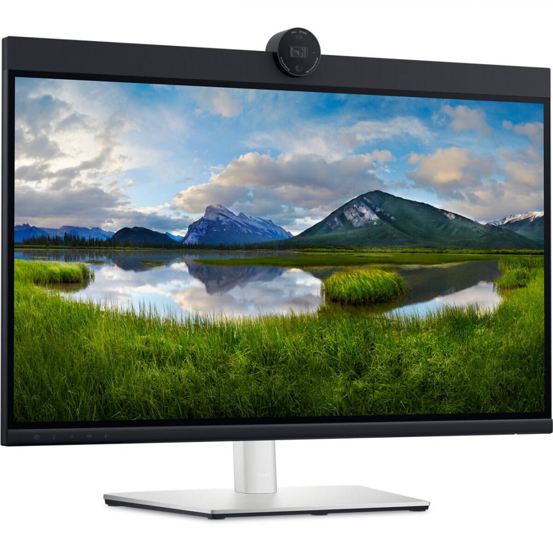 Monitor Commercial Dell P2724DEB, 27", 2560 x 1440 pixeli, Argintiu-Negru, 3 ani Garantie (P2724DEB) - imagine 3