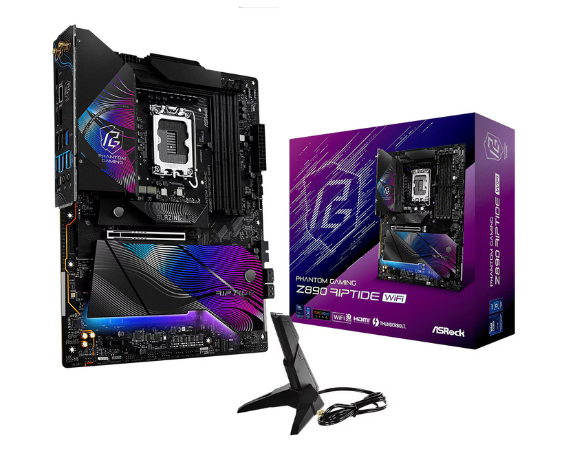 Placa de bază ASRock PHANTOM GAMING Z890 RIPTIDE WIFI LGA1851 (Z890 RIPTIDE WIFI)
