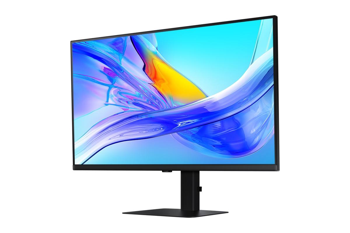 Monitor Samsung 32" LS32D800UAUXEN, Diagonal (inch): 32, Diagonal (cm): 81, Aspect ratio: 16:9, Panel: VA, Resolution: 3840x2160, Refresh Rate: 60Hz, Response time GtG: 5ms, Brightness (max): 350 cd/m², Contrast (static) : 3000:1, Viewing angle: 178°/178°, Color Gamut Type: SRGB, Color Gamut (LS32D800UAUXEN) - imagine 2