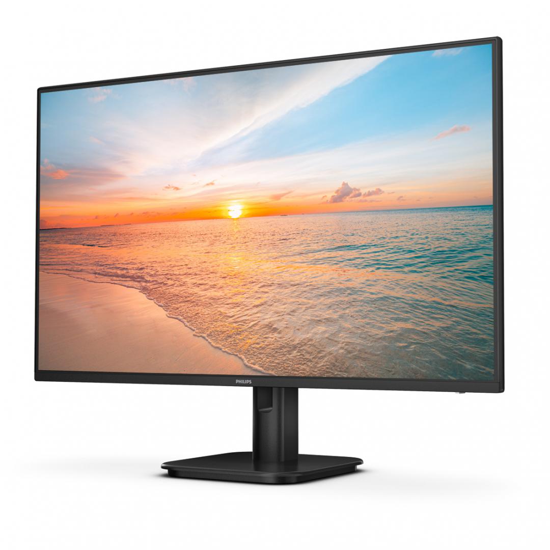 Monitor Philips 27" 27E1N1100A/00, Diagonal (inch): 27, Diagonal (cm): 69, Aspect ratio: 16:9, Panel: IPS, Resolution: 1920x1080, Refresh Rate: 100Hz, Response time GtG: 4ms, Response time MPRT: 1ms, Brightness (max): 250 cd/㎡, Contrast (static) : 1300:1, Contrast (dynamic): Mega Infinity DCR (27E1N1100A/00) - imagine 6