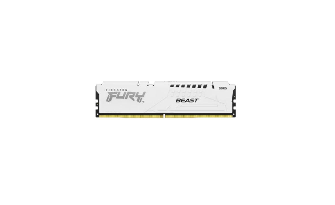 Memorie RAM Kingston DDR5 64GB 5600Mhz CL36 1.25V Dual Channel Kit Fury Beast White EXPO (KF556C36BWEK2-64)