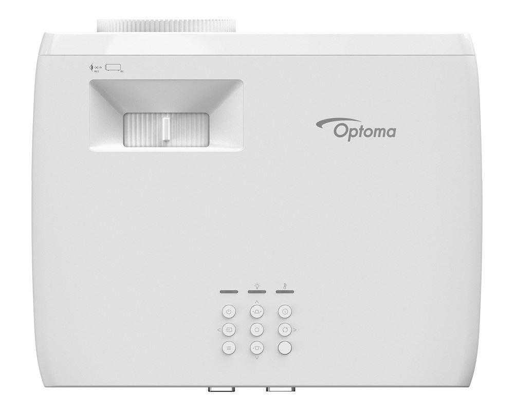 Videoproiector Optoma ZH350, DLP laser FHD 1920*1080, 3.600 lumeni, 2.000.000:1, 16:9/ 4:3, 30.000 ore, distanta maxima de proiectie 10 m, dimensiune maxima imagine 7.62 m/ 300", 2* HDMI, USB-A power 1.5A, RS232, audio out, 27-32 dB, boxa 15W, 3D, Security bar, Kensington Lock, protejare cu parola (E9PD7KK01EZ1) - imagine 2
