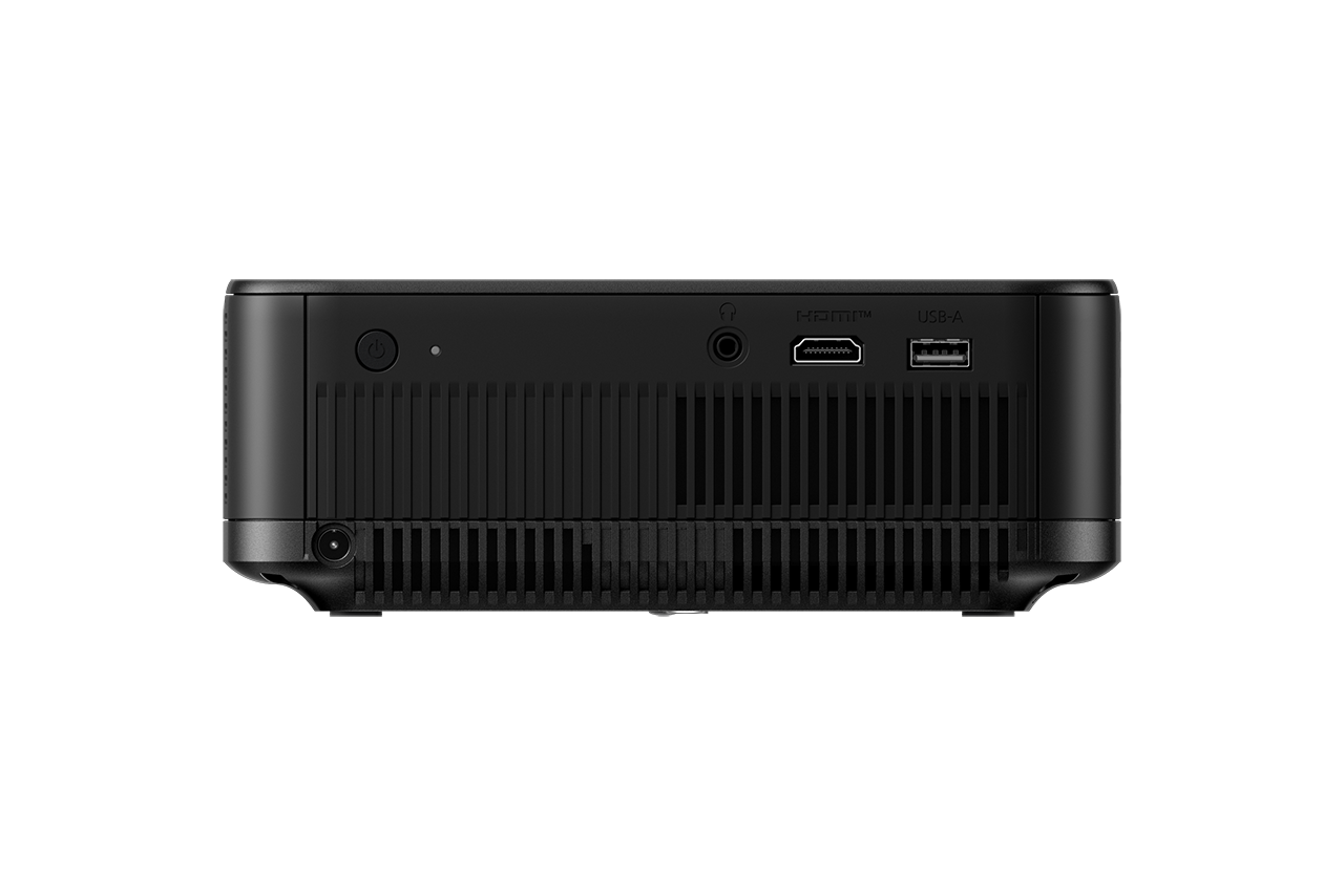 PROIECTOR EPSON EF-62B METALLIC BLACK, 700 Lumeni, Rezolutie: 4K PRO- UHD, Aspect ratio: 16:9, Contrast: 5.000.000:1, Refresh rate: 192 Hz - 240 Hz, Suport HDR, Dimensiuni ecran proiectie: 30'-150", Distanta proiectie:0.8-4m, Interfata: USB 2.0-A, USB 2.0 Tip B (numai pentru service), Jack plug out (V11HB73140) - imagine 4