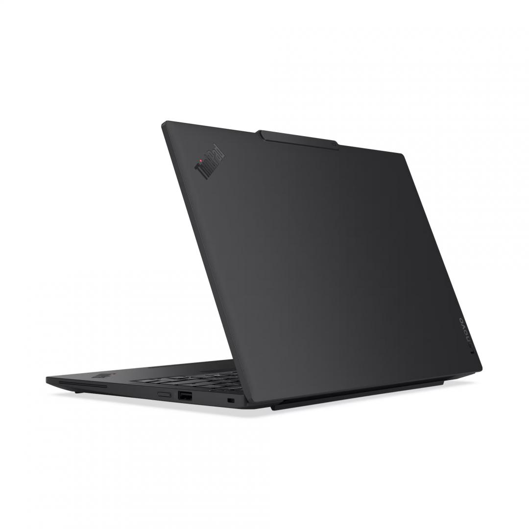 Laptop ThinkPad X13 Gen 6 (Intel); 13.3" WUXGA (1920x1200) IPS 400nits Anti-glare, 100% sRGB; Intel® Core Ultra 7 255U, 12C (2P + 8E + 2LPE) / 14T, Max Turbo up to 5.2GHz, 12MB; Video Integrated Intel® Graphics; RAM 1x 32GB Soldered LPDDR5x-8400; 1TB SSD M.2 2280 PCIe® 4.0x4 NVMe® Opal 2.0, Optical (21RK00CNRI) - imagine 2