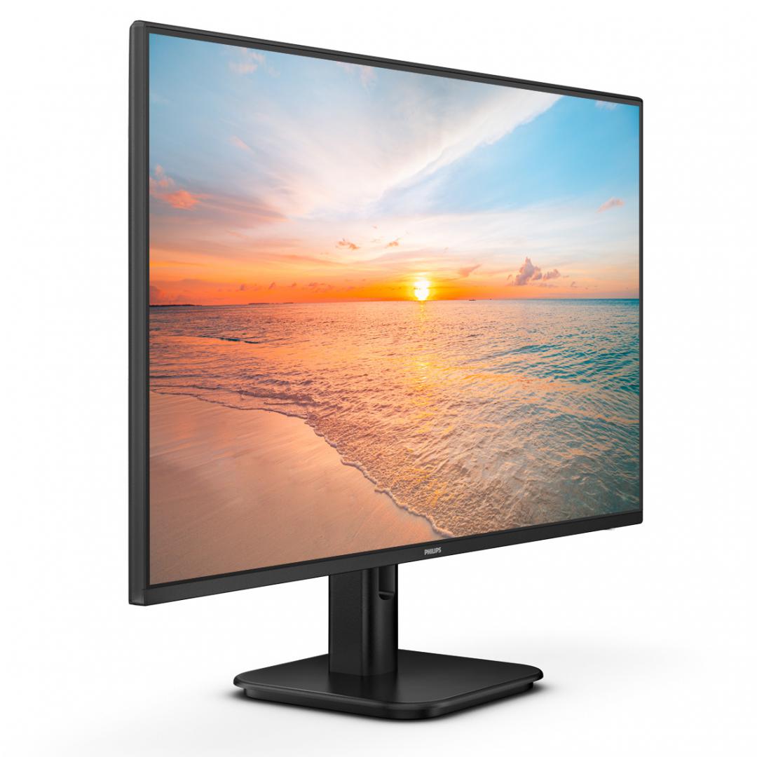 Monitor Philips 27" 27E1N1100A/00, Diagonal (inch): 27, Diagonal (cm): 69, Aspect ratio: 16:9, Panel: IPS, Resolution: 1920x1080, Refresh Rate: 100Hz, Response time GtG: 4ms, Response time MPRT: 1ms, Brightness (max): 250 cd/㎡, Contrast (static) : 1300:1, Contrast (dynamic): Mega Infinity DCR (27E1N1100A/00) - imagine 5