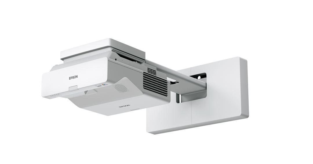 Proiector Epson EB-770F, 3LCD, 4100 lumeni, FHD 1920*1080, 16:9, Contrast: 2.500.000:1, lampa 20.000 ore/ 30.000 ore Ecomode, zoom 1.35, dimensiune imagine 60"-150", USB 2.0-A (2x), RS-232C, Ethernet interface (100 Base-TX / 10 Base-T), Wireless LAN IEEE 802.11a/b/g/n/ac, VGA in (2x), VGA out, HDMI (V11HA79080) - imagine 2