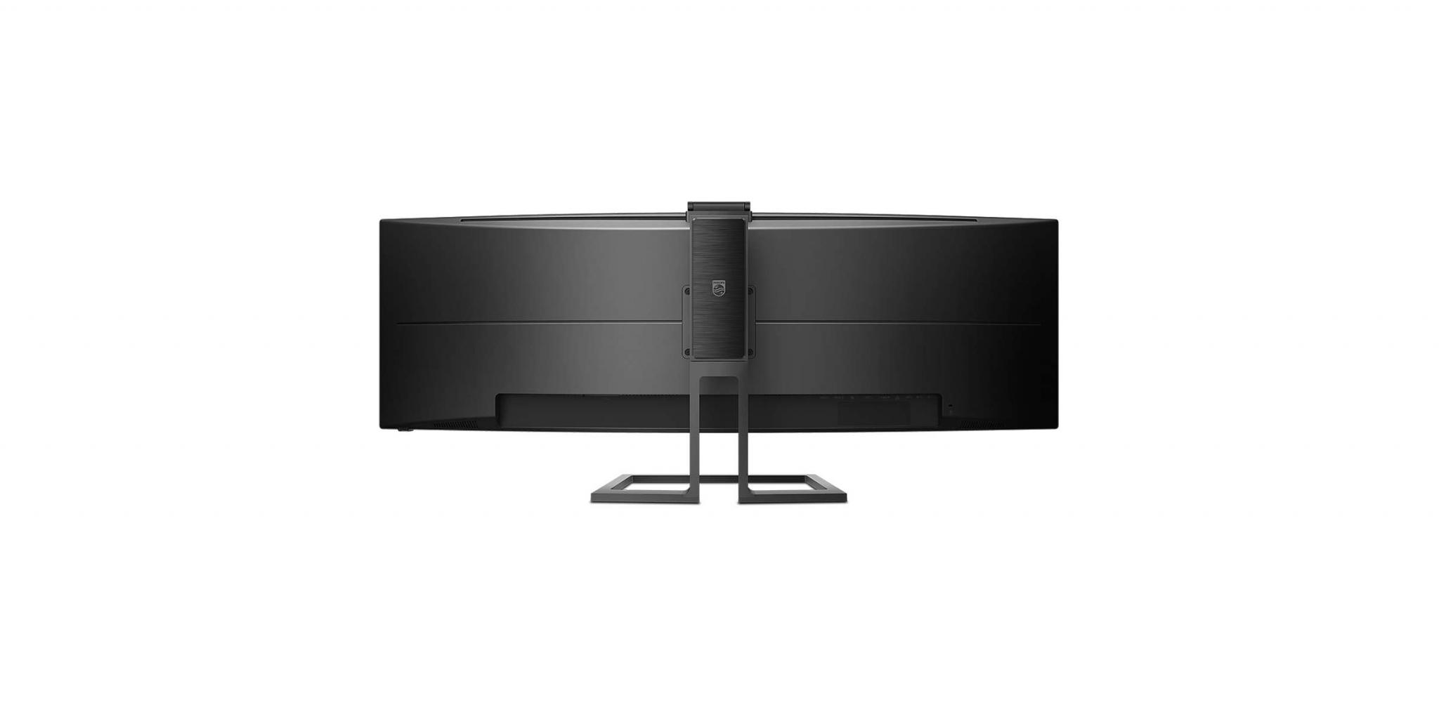 Monitor Philips 48.8" 499P9H/00, Curvature: 1800R, Diagonal (inch): 48.8, Diagonal (cm): 124, Aspect ratio: 32:9, Panel: VA, Resolution: 5120x1440, Refresh Rate: 70Hz, Response time GtG: 5ms, Brightness (max): 450 cd/m², Contrast (static) : 3000:1, Contrast (dynamic): 80M:1, Viewing angle (499P9H/00) - imagine 2