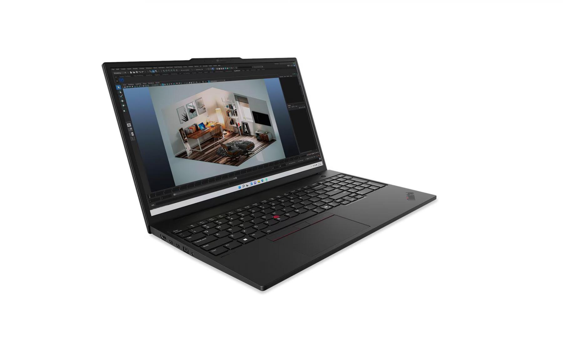 Laptop Lenovo ThinkPad P16s Gen 3 (Intel); 16" WQUXGA (3840x2400) OLED 400nits Anti-reflection / Anti-smudge, 100% DCI-P3, Eyesafe®, TÜV Low Blue Light, DisplayHDR™ True Black 500, Dolby Vision®; Intel® Core Ultra 9 185H, 16C (6P + 8E + 2LPE) / 22T, Max Turbo up to 5.1GHz, 24MB; Video Integrated (21KS000YRI)