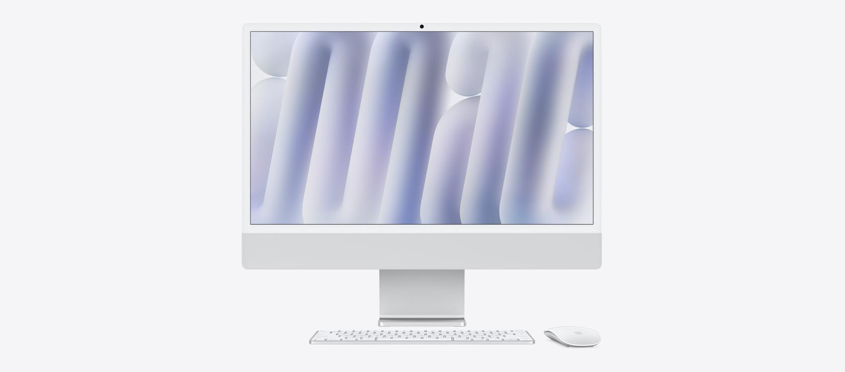 Apple iMAC 24" Retina 4.5k/ Apple M4 (CPU 10-core, GPU 10-core, Neural Engine16-core)/24GB/1TB - Silver - INT KB (2024) (Cto from MCR24RO/A) (Z1K1000Z5) - imagine 3