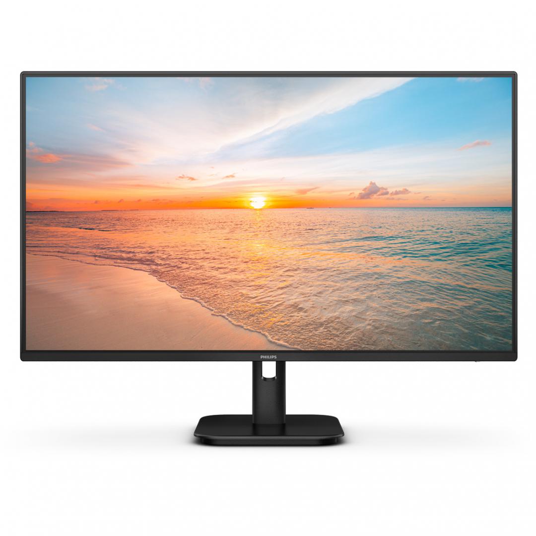 Monitor Philips 27" 27E1N1100A/00, Diagonal (inch): 27, Diagonal (cm): 69, Aspect ratio: 16:9, Panel: IPS, Resolution: 1920x1080, Refresh Rate: 100Hz, Response time GtG: 4ms, Response time MPRT: 1ms, Brightness (max): 250 cd/㎡, Contrast (static) : 1300:1, Contrast (dynamic): Mega Infinity DCR (27E1N1100A/00) - imagine 3