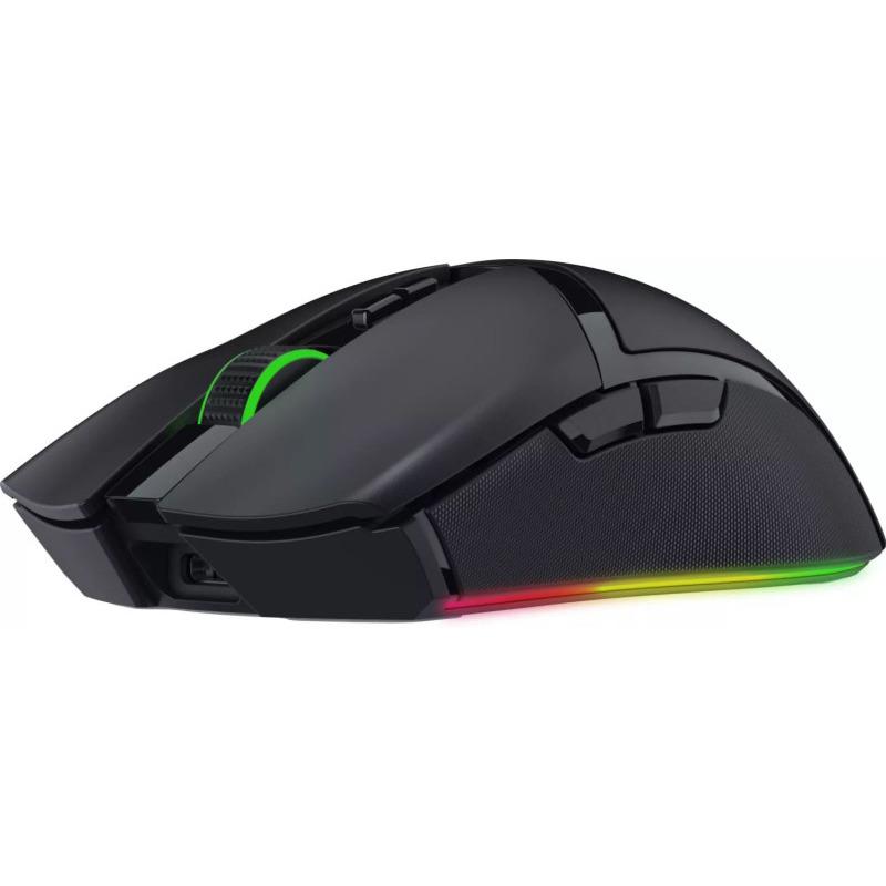 Mouse Razer Cobra Pro wireless, rezolutie 30000 dpi autonomie baterie pana la 100h (1000Hz), pana la 30h (4000Hz*), pana la 170h (Bluetooth), alb (RZ01-04660200-R3G1) - imagine 3