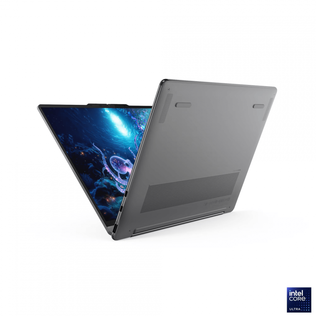 Laptop Lenovo Yoga 9 2-in-1 14ILL10, 14" 2.8K WQXGA+ (2880x1800) OLED 1100nits (peak) / 500nits (typical) Glossy / Anti-fingerprint, 100% DCI-P3, 120Hz, Eyesafe®, Dolby Vision®, DisplayHDR™ True Black 1000, Glass, Touch, Intel® Core Ultra 7 258V, 8C (4P + 4LPE) / 8T, Max Turbo up to 4.8GHz, 12MB (83LC001QRM) - imagine 8