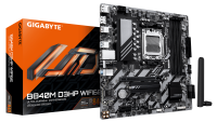 GIGABYTE B840M D3HP WIFI6E. Processor manufacturer: AMD, Processor socket: Socket AM5, Compatible processor series: AMD Ryzen 7000 Series, AMD Ryzen 8000 Series, AMD Ryzen 9000 Series. Supported memory types: DDR5-SDRAM, Maximum internal memory: 256 GB, Memory slots type: DIMM. Supported storage (B840M D3HP WF6E)