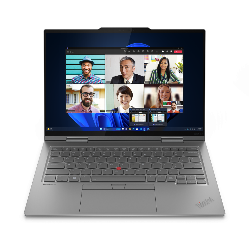 Laptop Lenovo ThinkPad X1 2-in-1 Gen 9; 14" 2.8K (2880x1800) OLED 400nits Anti-reflection / Anti-smudge, 100% DCI-P3, 120Hz, DisplayHDR™ 400, Dolby Vision®, Touch; Intel® Core™ Ultra 7 155U, 12C (2P + 8E + 2LPE) / 14T, Max Turbo up to 4.8GHz, 12MB; Video Integrated Intel® Graphics; RAM 1x 32GB (21KE003LRI)