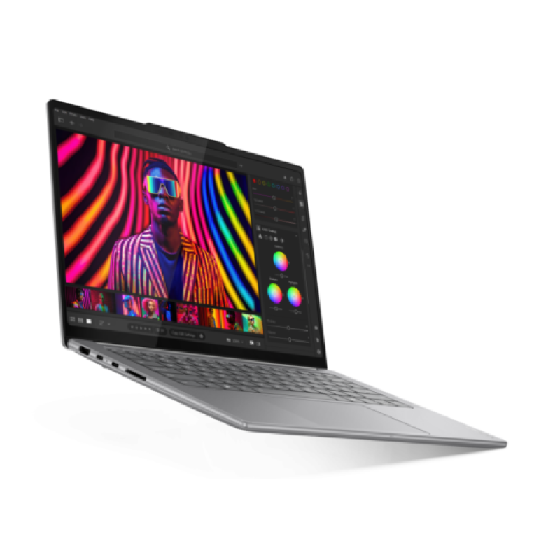 Laptop Lenovo Yoga Pro 7 14IAH10, 14.5" 3K (3000x1876) OLED 1000nits (peak) / 500nits (typical) Glossy / Anti-fingerprint, 100% DCI-P3, 120Hz, Eyesafe®, Dolby Vision®, DisplayHDR™ True Black 1000, Glass, Touch, X-Rite®, PureSight Pro, Intel® Core Ultra 7 255H, 16C (6P + 8E + 2LPE) / 16T, Max Turbo (83KF0044RM)
