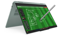 Laptop Lenovo IdeaPad 5 2-in-1 14AGP11, 14" WUXGA (1920x1200) OLED 600nits (peak) / 400nits (typical) Glossy, 100% DCI-P3, 60Hz, TÜV  Low Blue Light, DisplayHDR™ True Black 500, Glass, Touch, AMD Ryzen™ AI 7 445 (6C / 12T, 2.0 / 4.6GHz, 6MB L2 / 8MB L3); Copilot+ PC; Integrated AMD Ryzen™ AI, up to (83UH003PRM)