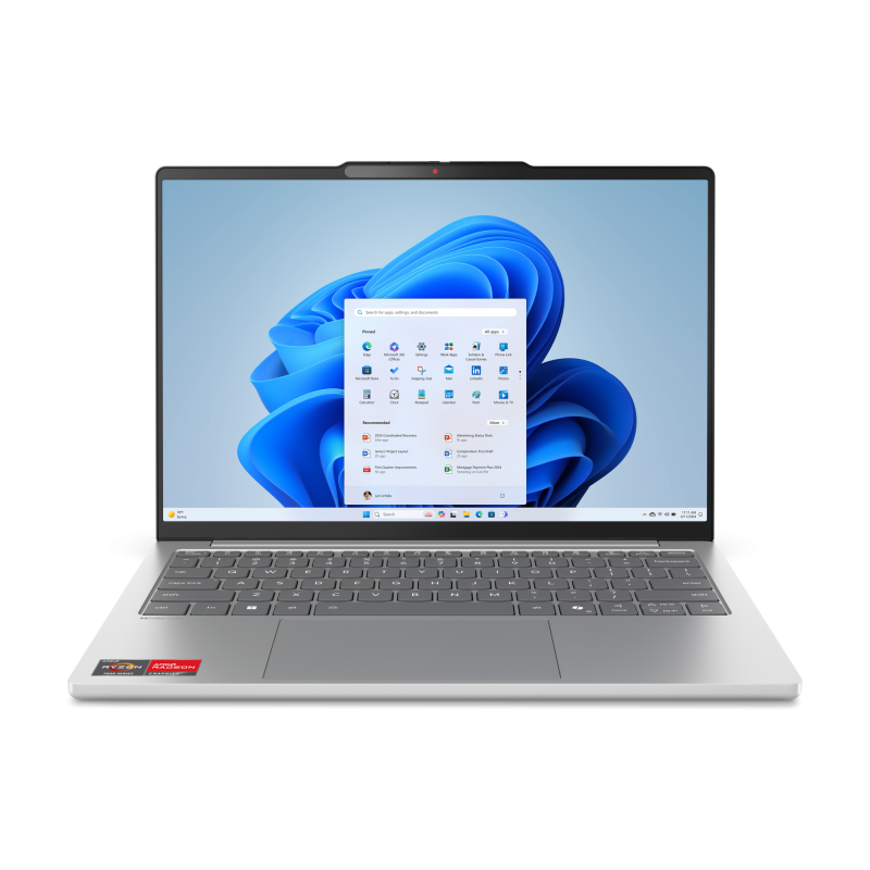 Laptop Lenovo IdeaPad Slim 5 13ARP10, 13.3" WUXGA (1920x1200) IPS 400nits Anti-glare, 100% sRGB, AMD Ryzen™ 7 7735HS (8C / 16T, 3.2 / 4.75GHz, 4MB L2 / 16MB L3), video Integrated AMD Radeon™ 680M Graphics, RAM 16GB Soldered LPDDR5x-6400; Memory soldered to systemboard, no slots, dual-channel (16GB (83J20042RM)