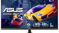 Monitor Asus 27" VY279HGR, Diagonal (inch): 27, Diagonal (cm): 68, Aspect ratio: 16:9, Panel: IPS, Resolution: 1920x1080, Refresh Rate: 120Hz, Response time MPRT: 1ms, Brightness (max): 250 cd/m², Contrast (static) : 1500:1, Viewing angle: 178/178, Colours: 16.7M, VESA Wallmount: 100x100, Tilt (VY279HGR)