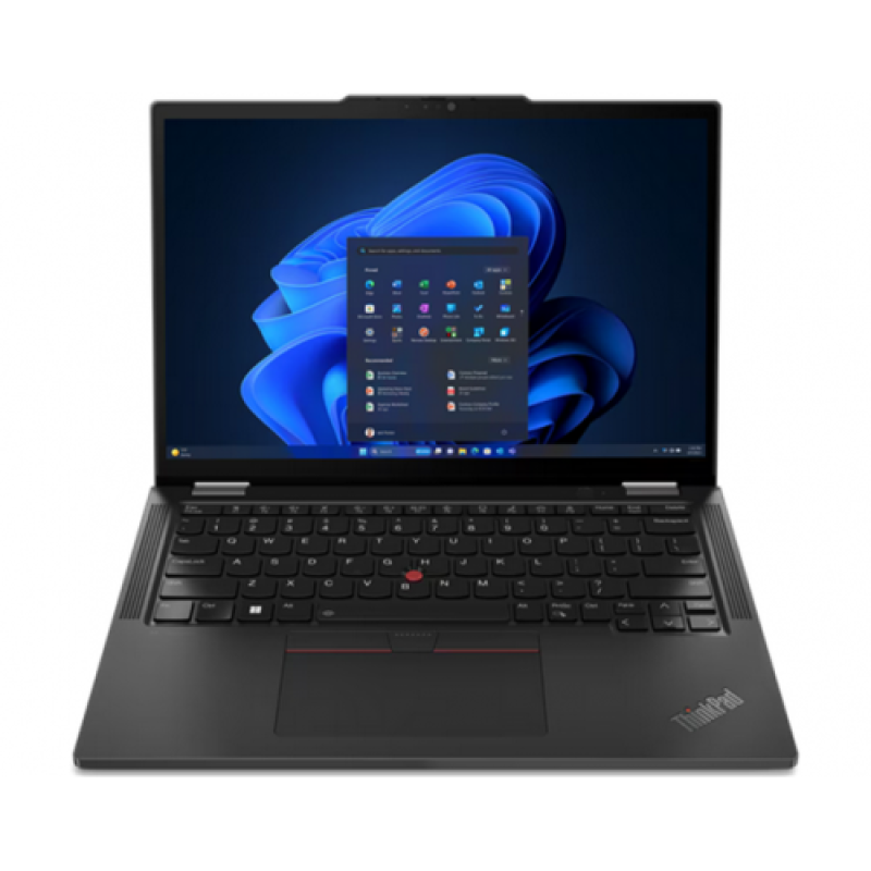 Laptop Lenovo ThinkPad X13 2-in-1 Gen 5; 13.3" WUXGA (1920x1200) IPS 400nits Anti-glare, 100% sRGB, Low Power, Touch; Intel® Core™ Ultra 5 125U, 12C (2P + 8E + 2LPE) / 14T, Max Turbo up to 4.3GHz, 12MB; Video Integrated Intel® Graphics; RAM 1x 16GB Soldered LPDDR5x-6400; 512GB SSD M.2 2280 PCIe® (21LW000HRI)