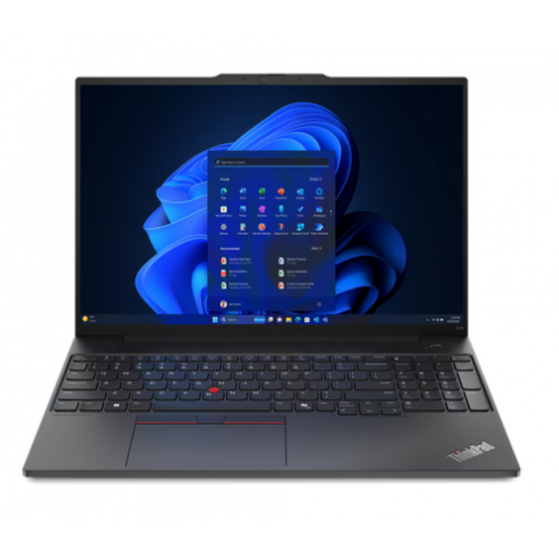Laptop Business Lenovo ThinkPad E16 Gen 2, cu procesor AMD Ryzen 5 7535HS, 16'' IPS, 32 GB DDR5, 1 TB SSD, AMD Radeon 660M, Windows 11 Pro (21M5002SRI)
