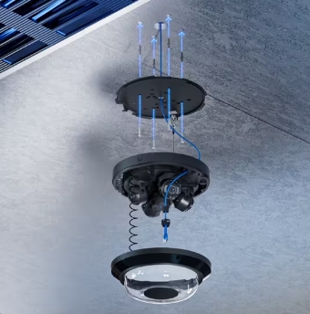 Ubiquiti UniFi Camera AI Multi Sensor 4 - Black (UVC-AI-MS-4-B) - imagine 15