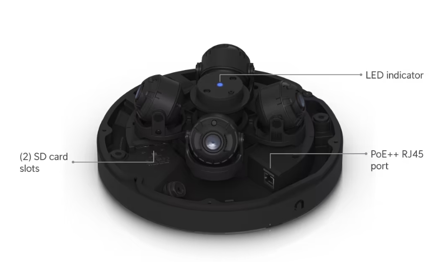 Ubiquiti UniFi Camera AI Multi Sensor 4 - Black (UVC-AI-MS-4-B) - imagine 11