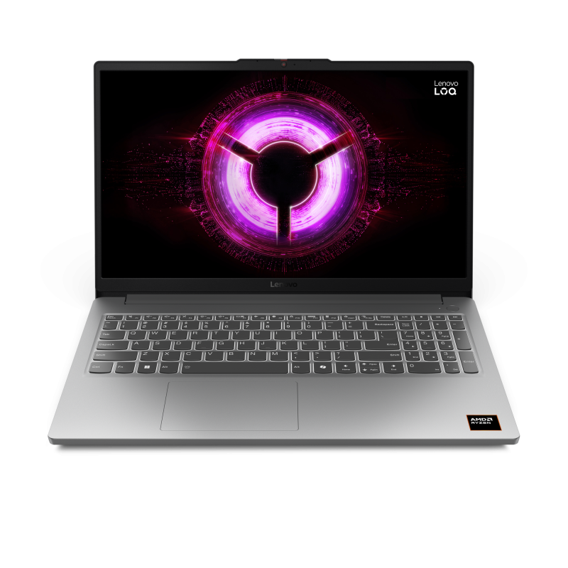 Laptop Lenovo Gaming LOQ 15ARP10E, 15.6" FHD (1920x1080) IPS 300nits Anti-glare, 100% sRGB, 144Hz, FreeSync™, AMD Ryzen™ 7 170 (8C / 16T, 3.2 / 4.75GHz, 4MB L2 / 16MB L3), video NVIDIA® GeForce RTX™ 3050 6GB GDDR6, Boost Clock 990MHz, TGP 65W, RAM 1x 16GB SODIMM DDR5-4800; Two DDR5 SODIMM slots (83S000BDRM)