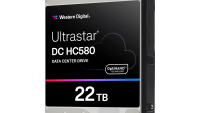 Western Digital Ultrastar DC HC580. HDD capacity: 22 TB, HDD speed: 7200 RPM, Storage drive buffer size: 512 MB, HDD size: 3.5", Interface: Serial ATA (0F62785)