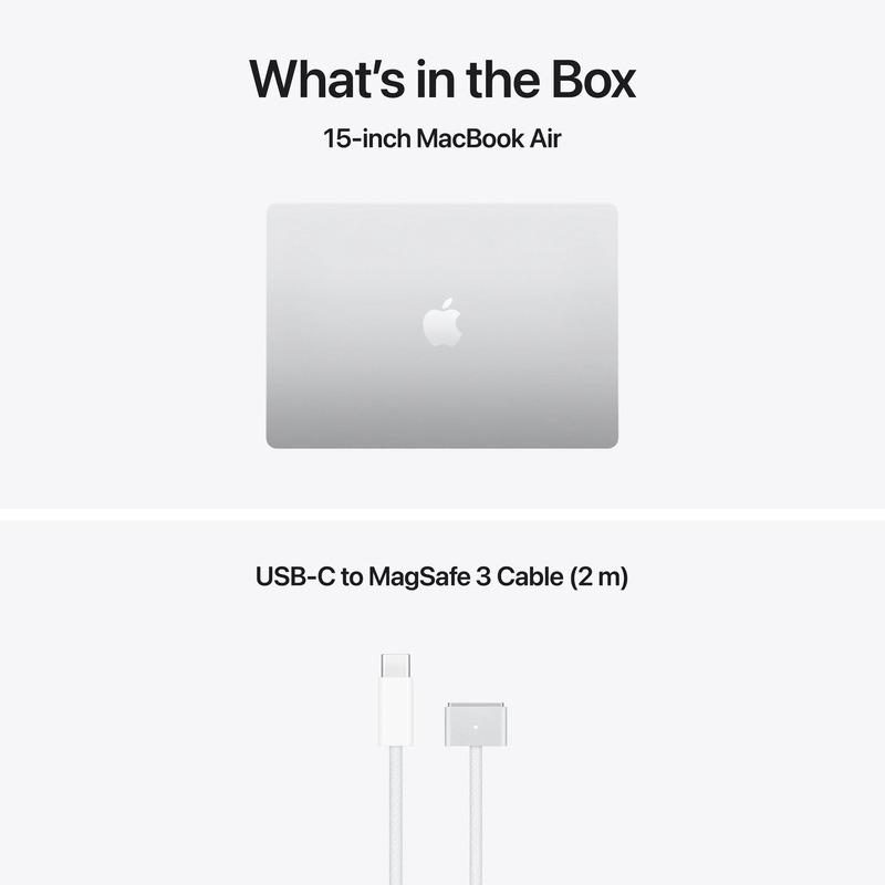 MacBook Air 15.3" Retina/Apple M5 (CPU 10-core, GPU 10-core, NeuralEngine16-core)/32GB/512GB - Silver - INT KB (No Adapter) - 2026 (CTO from MDV94RO/A) (Z1LQ000GY) - imagine 4