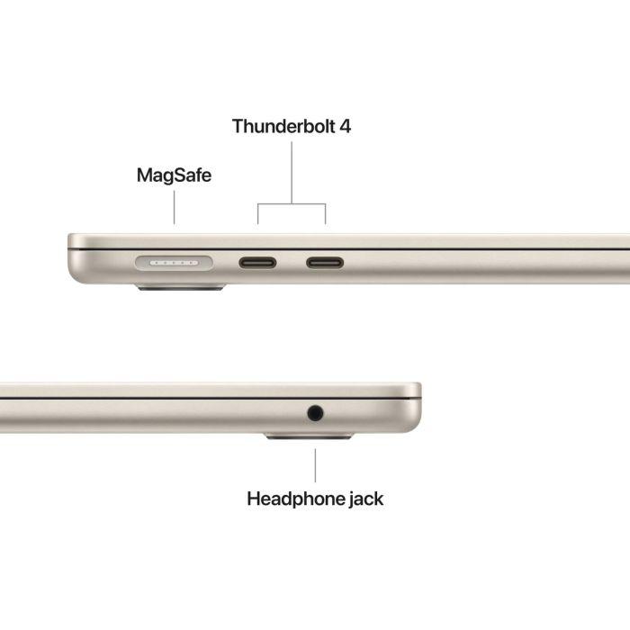 MacBook Air 13.6" Retina/Apple M5 (CPU 10-core, GPU 8-core, NeuralEngine16-core)/16GB/512GB - Starlight - INT KB (No Adapter) - 2026 (MDHA4RO/A) - imagine 6