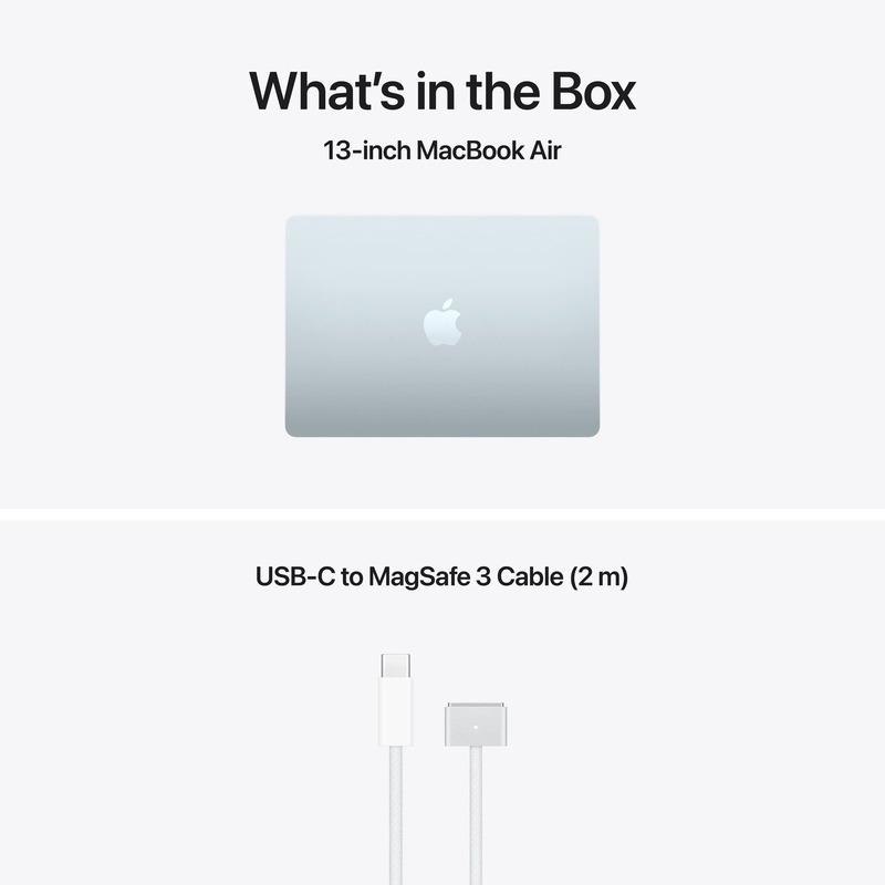 MacBook Air 13.6" Retina/Apple M5 (CPU 10-core, GPU 10-core, NeuralEngine16-core)/32GB/1TB - Sky Blue - US English KB (No Adapter) - 2026 (CTO from MDHK4RO/A) (Z1LB000TD) - imagine 3