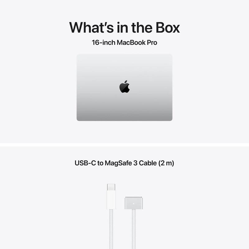MacBook Pro 16.2"/Apple M5 Max (CPU 18-core, GPU 40-core, Neural Engine 16-core)/128GB/4TB - Silver - US KB (Nano Texture Display, No Adapter) - 2026 (CTO from MGE94RO/A) (Z1MY0013E) - imagine 3