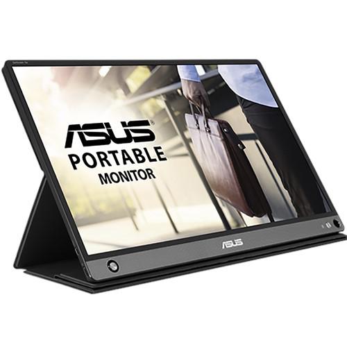 Monitor Consumer ASUS MB16AHP, 15.6", 1920 x 1080 pixeli, Silver+Black, 3 ani Garantie (MB16AHP)