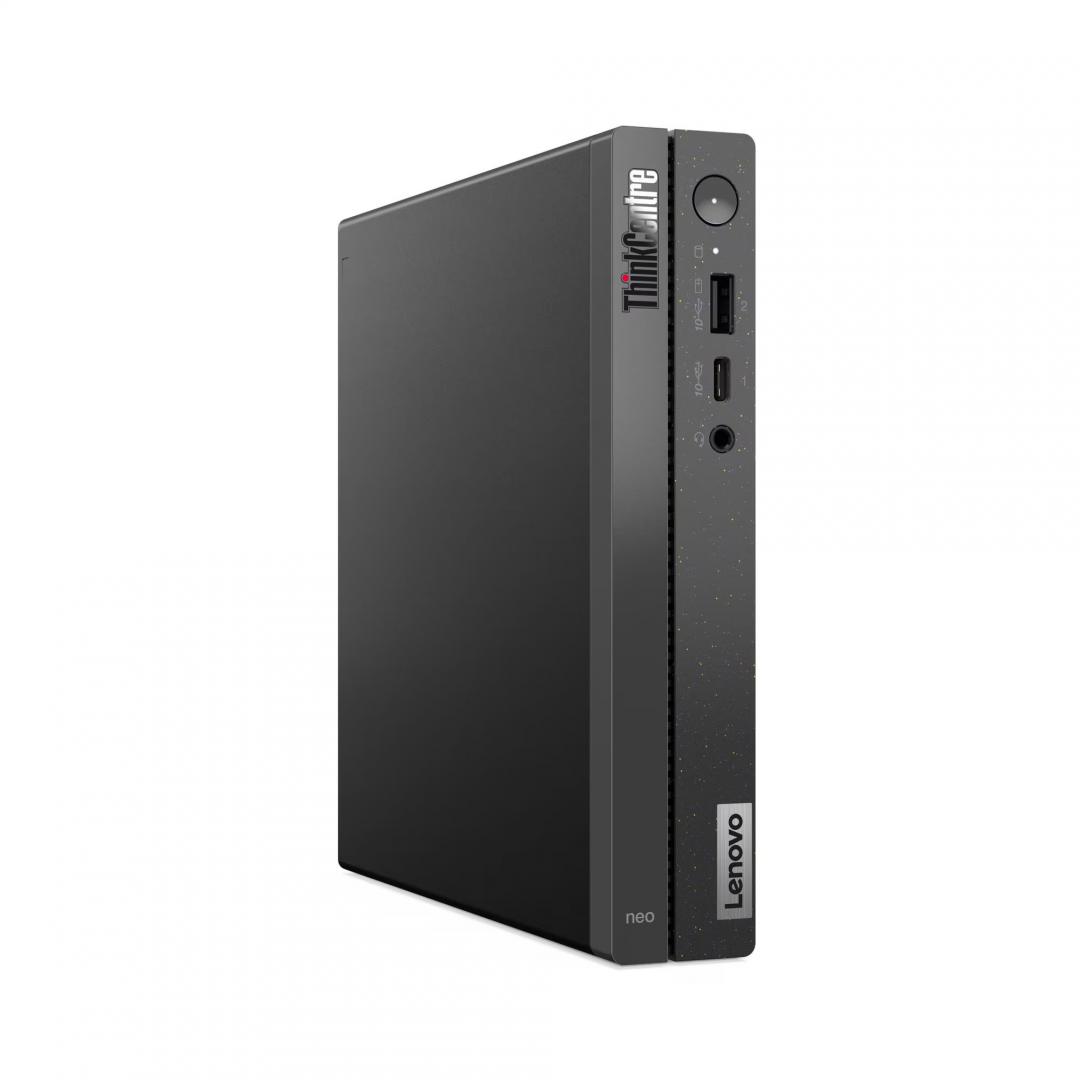 Desktop Lenovo ThinkCentre neo 50q Gen 4 Tiny, Intel Core i3-1215U, 6C (2P + 4E) / 8T, P-core 1.2 / 4.4GHz, E-core 0.9 / 3.3GHz, 10MB Intel Smart Cache, RAM 1x 8GB SODIMM DDR4-3200, 256GB SSD M.2 2280 PCIe 4.0x4 NVMe Opal 2.0, Video: Integrated Intel UHD Graphics, Optic: None, Card reader: No card (12LMS1JL00)